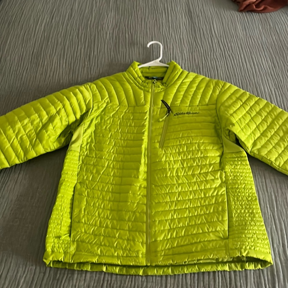 Eddie bauer men’s microtherm jacket large